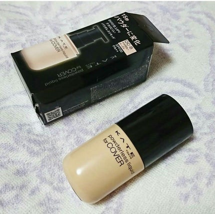 パウダレスリキッド/KATE/リキッドファンデーションを使ったクチコミ(1枚目)