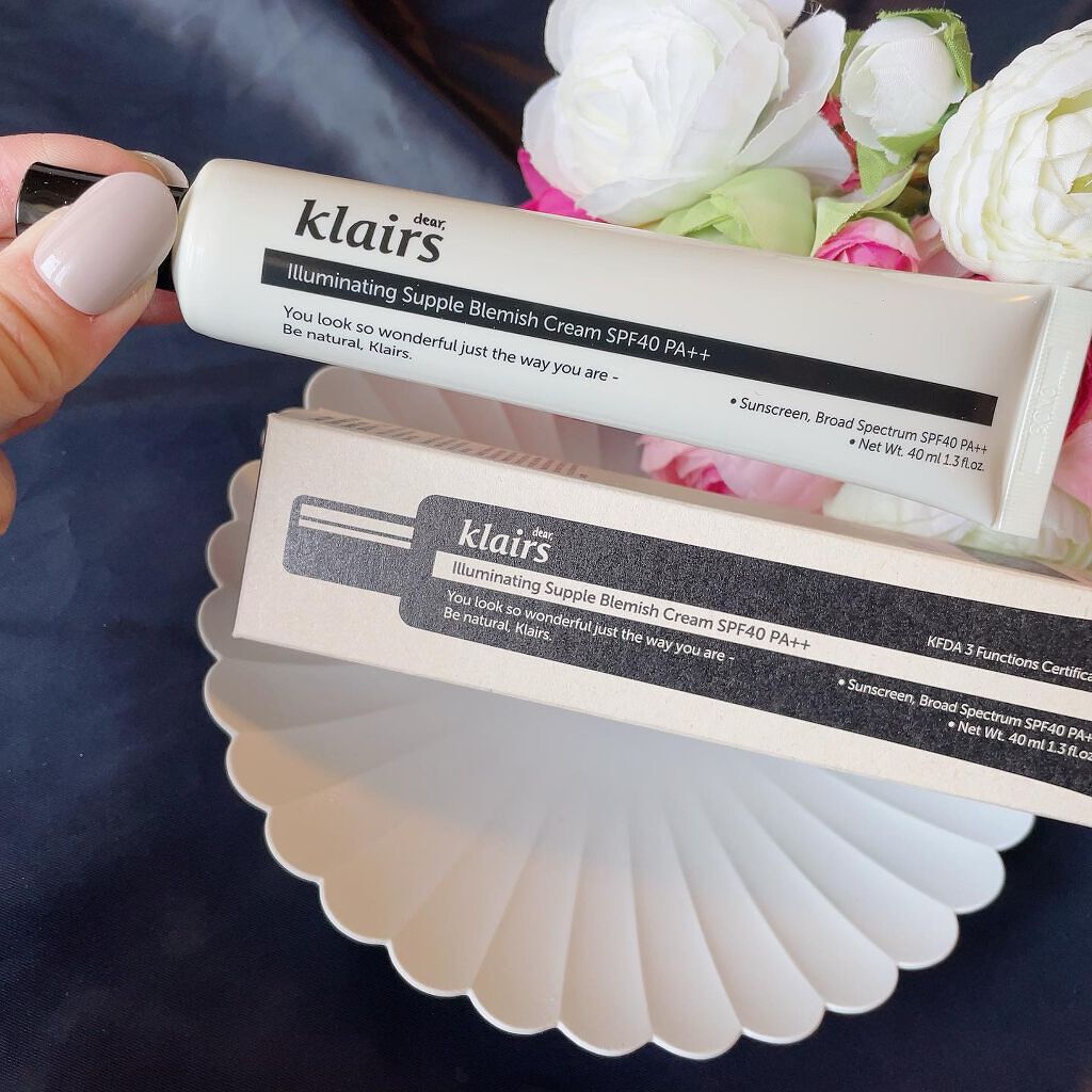 イルミネーティングサプルブレミッシュクリーム(40ml)/Klairs/化粧下地を使ったクチコミ(2枚目)