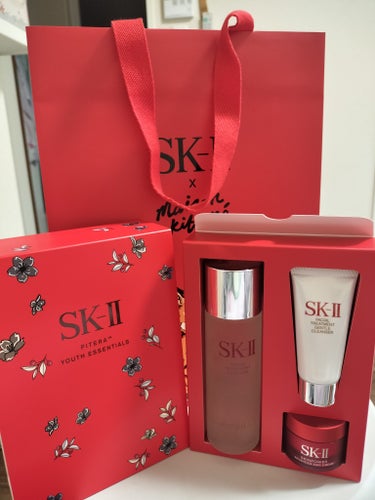 フェイシャル トリートメント エッセンス スプリング・レッド リミテッド エディション/SK-II/化粧水を使ったクチコミ（2枚目）