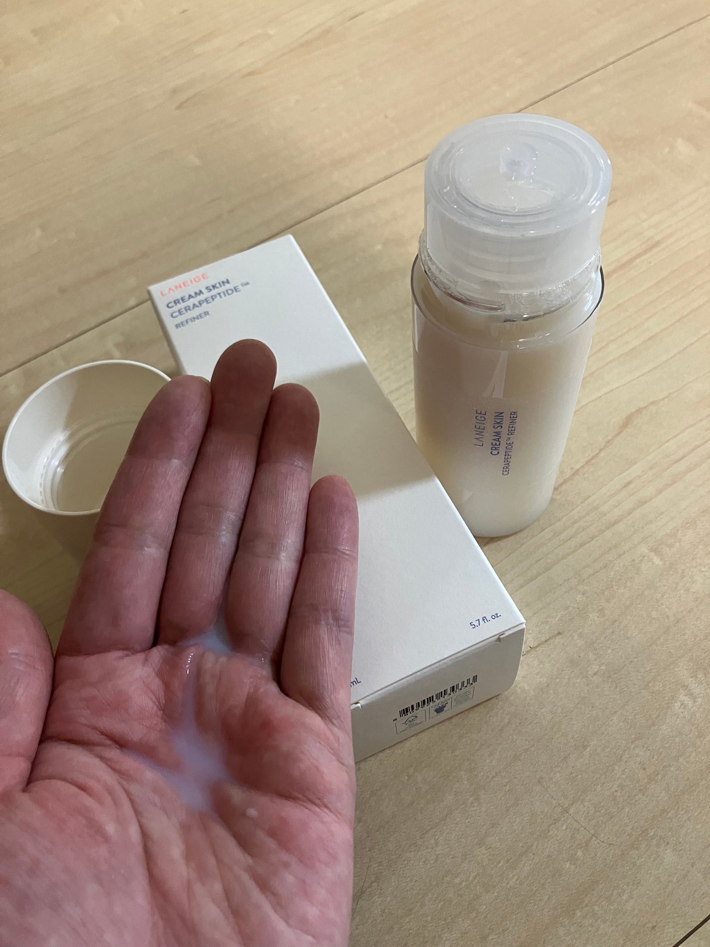 クリームスキン ローション/LANEIGE/化粧水を使ったクチコミ(1枚目)