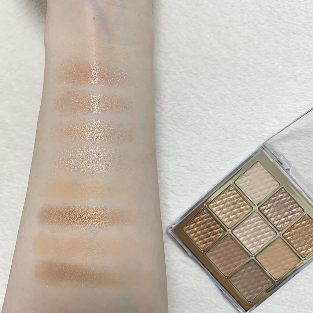 ソフトクレイビームアイシャドウパレット 13 スローグロー/AMIOK/ジェル・クリームアイシャドウを使ったクチコミ（2枚目）