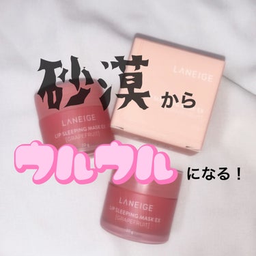 リップスリーピングマスク/LANEIGE/リップケア・リップクリームを使ったクチコミ（1枚目）