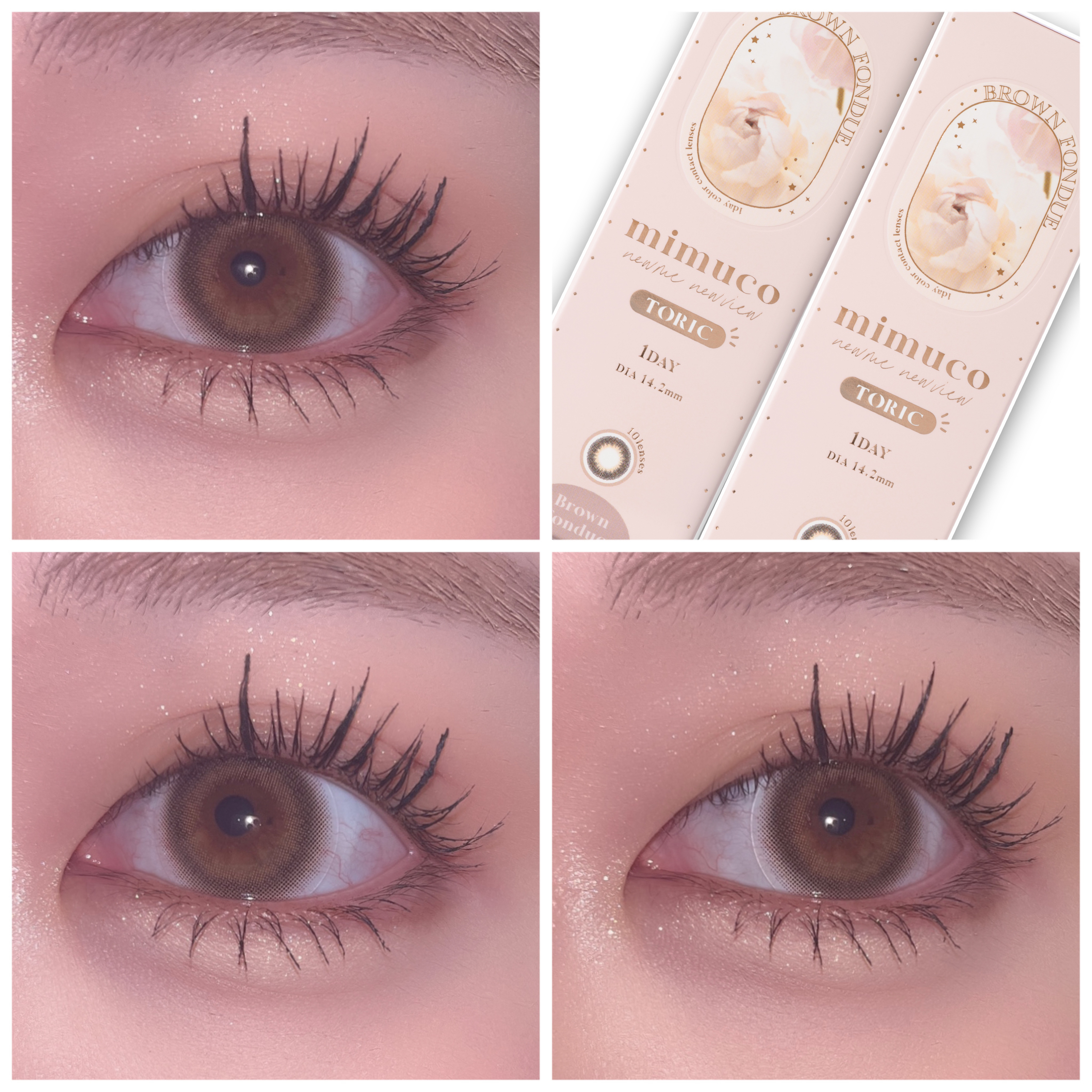 mimuco 1day/mimuco/ワンデー（１DAY）カラコンを使ったクチコミ（3枚目）