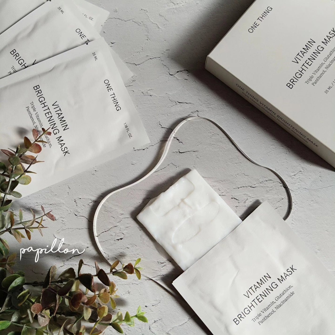 ビタミンブライトニングマスク/ONE THING/シートマスク・パックを使ったクチコミ(3枚目)
