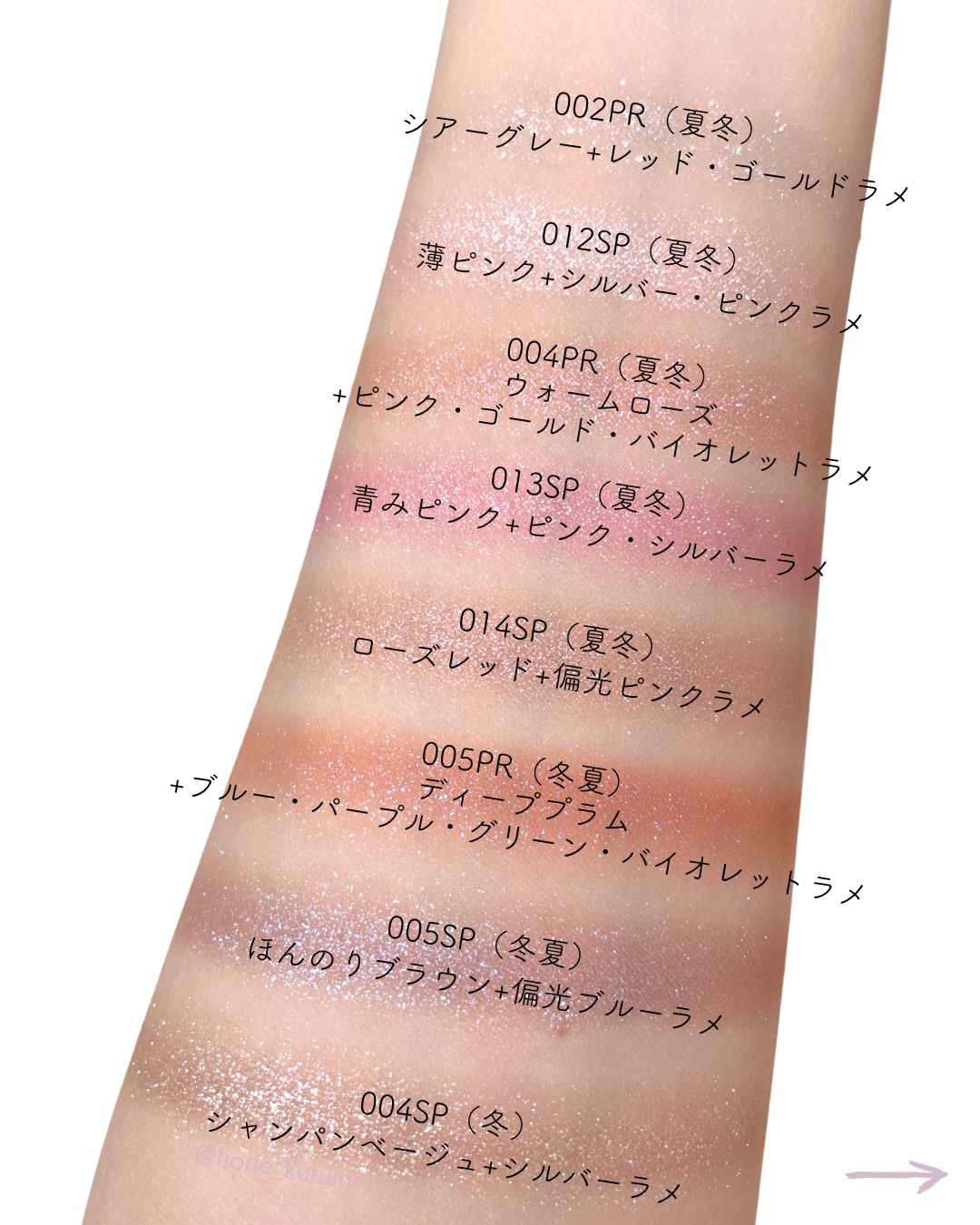 アディクション ザ アイシャドウ スパークル/ADDICTION/単色アイシャドウを使ったクチコミ（3枚目）