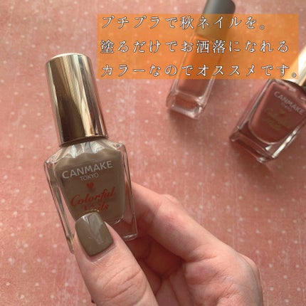 カラフルネイルズ/キャンメイク/マニキュアを使ったクチコミ(3枚目)