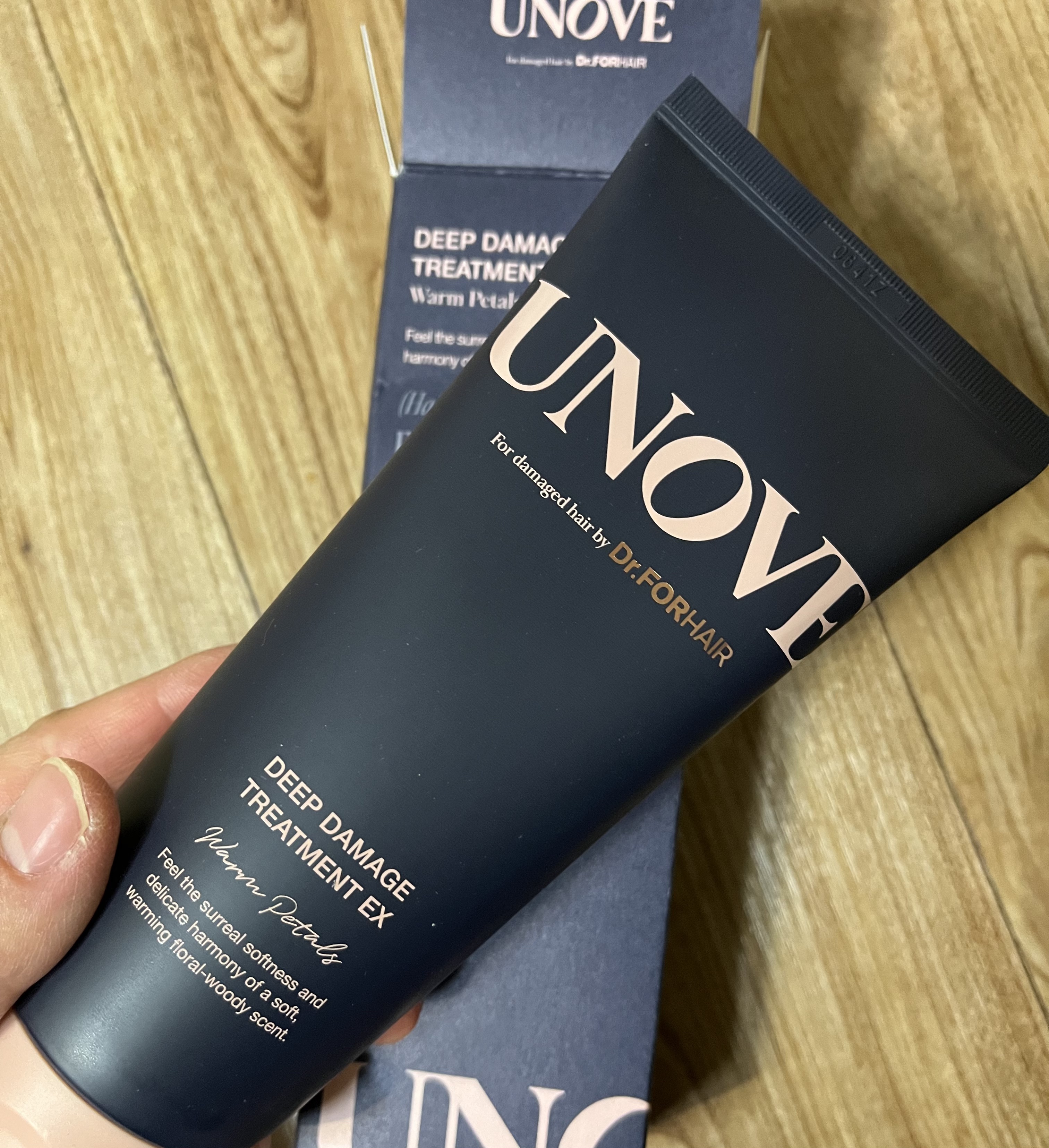 ディープダメージトリートメントEX/UNOVE/洗い流すヘアトリートメントを使ったクチコミ（1枚目）