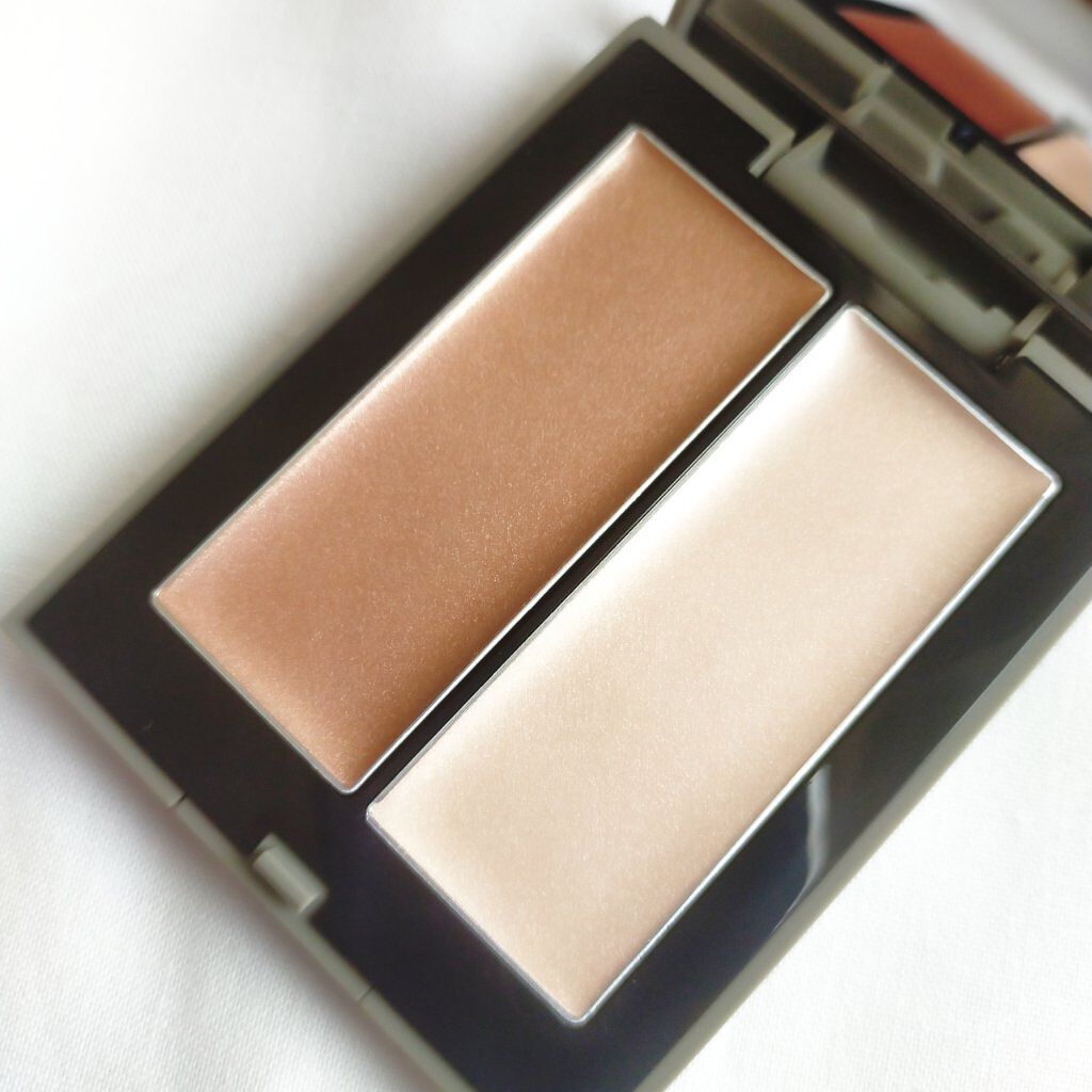 THREE シマリング グロー デュオ/THREE/クリームハイライトを使ったクチコミ（2枚目）