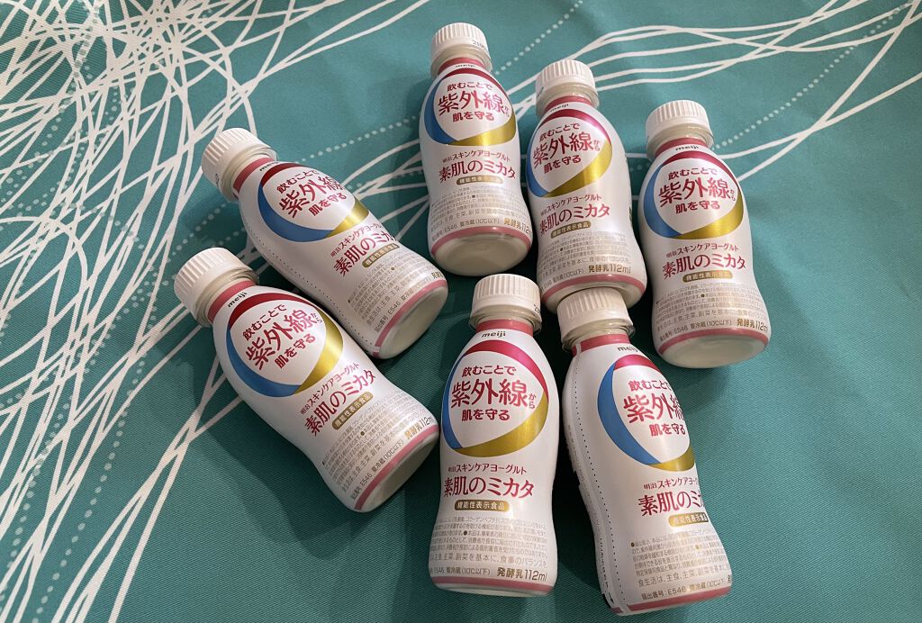 明治スキンケアヨーグルト素肌のミカタ/明治/飲むヨーグルトを使ったクチコミ（1枚目）