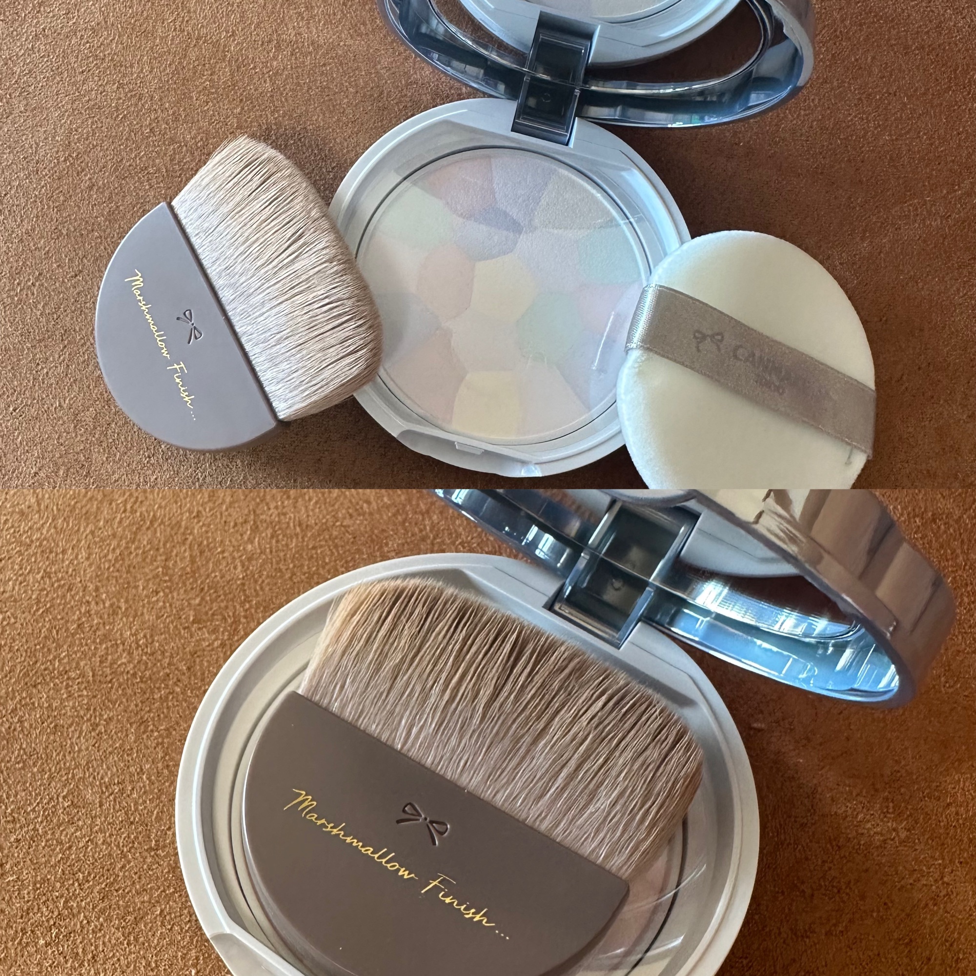 マシュマロフィニッシュパウダーブラシ/キャンメイク/メイクブラシを使ったクチコミ（2枚目）