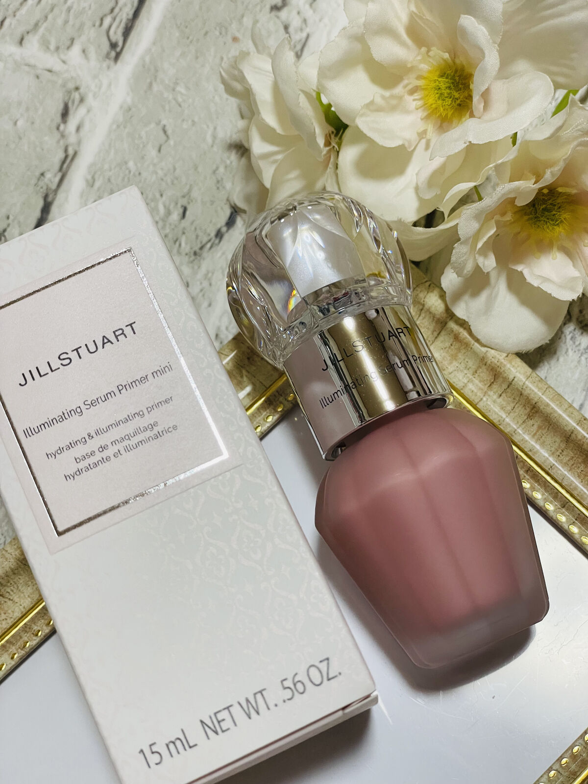 イルミネイティング セラムプライマー ミニ 03 cosmic pink/JILL STUART/化粧下地を使ったクチコミ（1枚目）