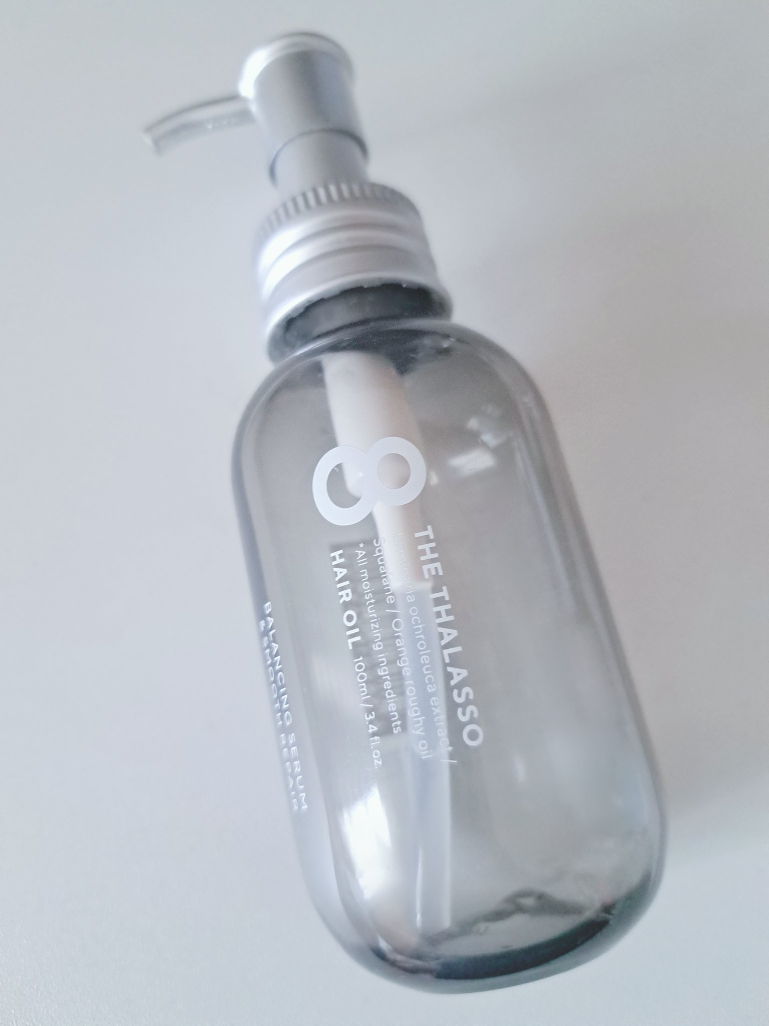 エイトザタラソ バランシングセラム＆スムースリペア 美容液オイル 100ml/エイトザタラソ/ヘアオイルを使ったクチコミ（1枚目）