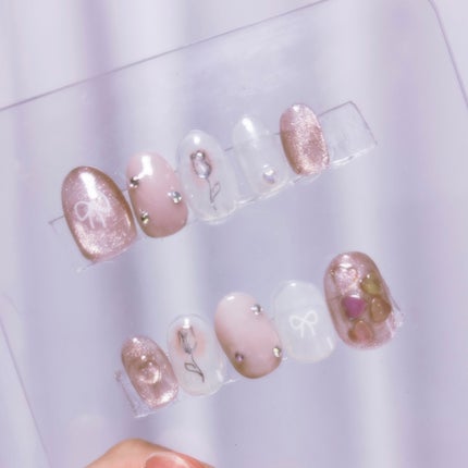 マグネットスティックネイルジェル/3COINS/ジェルネイルを使ったクチコミ(2枚目)