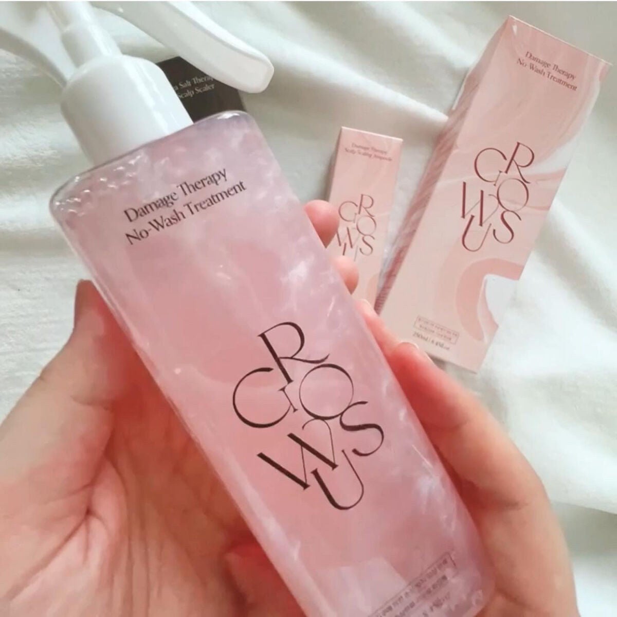 シーソルトセラピースカルプスケーラー/GROWUS/ヘッドスクラブを使ったクチコミ(5枚目)