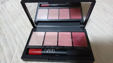 リカーリングデアー チーク＆リップパレット/NARS/メイクアップキットを使ったクチコミ（2枚目）