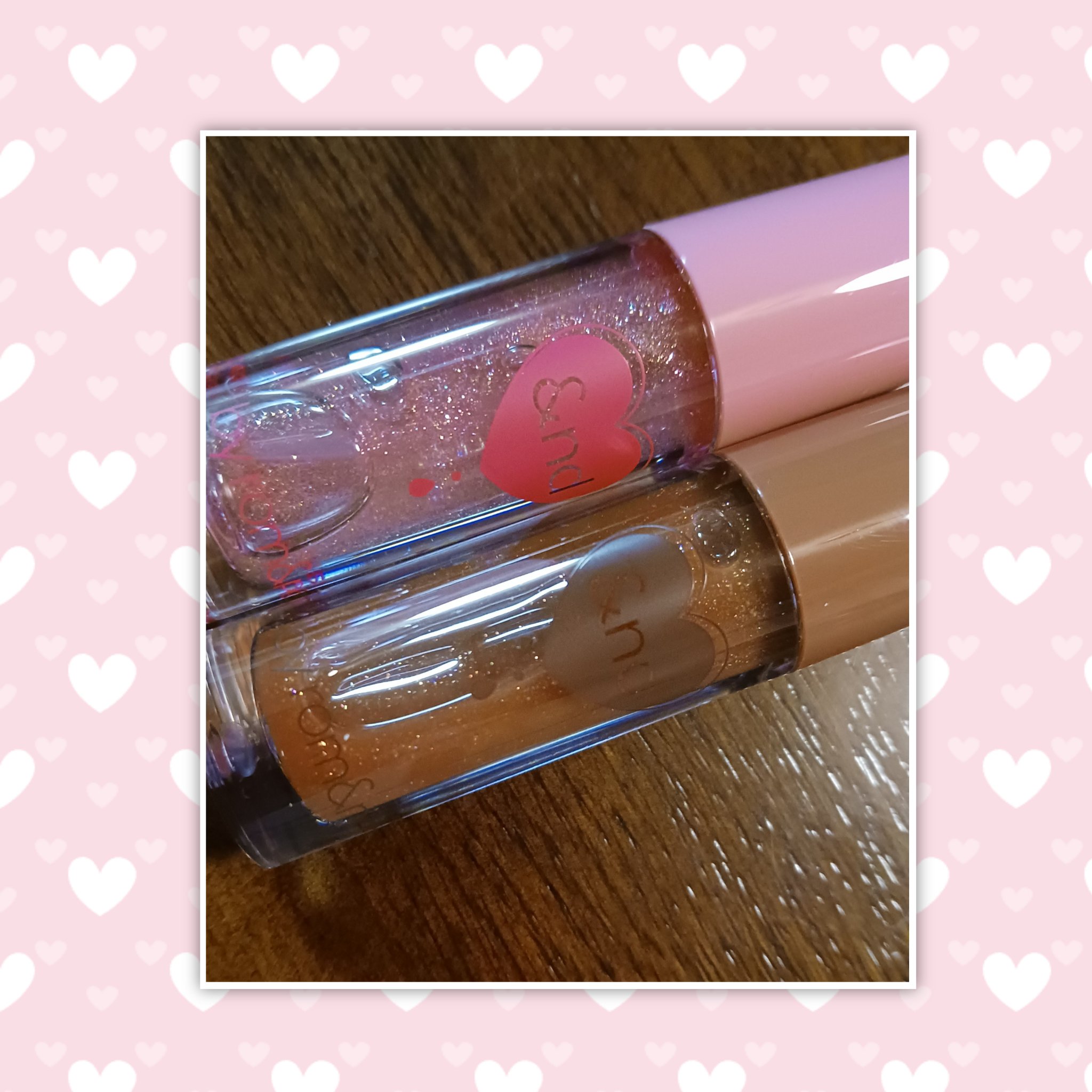 グラッシーコーティンググロス/&nd by rom&nd/リップグロスを使ったクチコミ（2枚目）