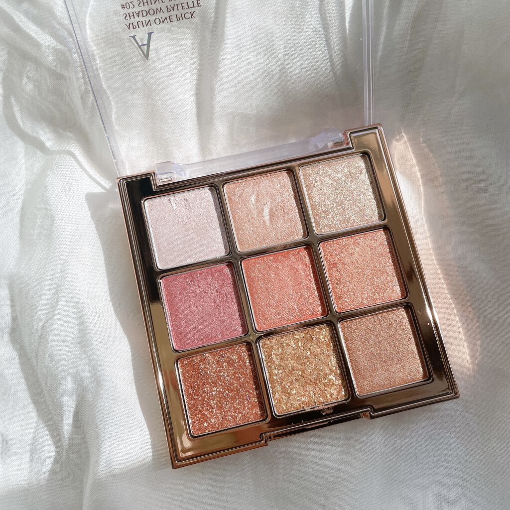 ワンピックアイシャドウパレット/APLIN/アイシャドウパレットを使ったクチコミ（2枚目）