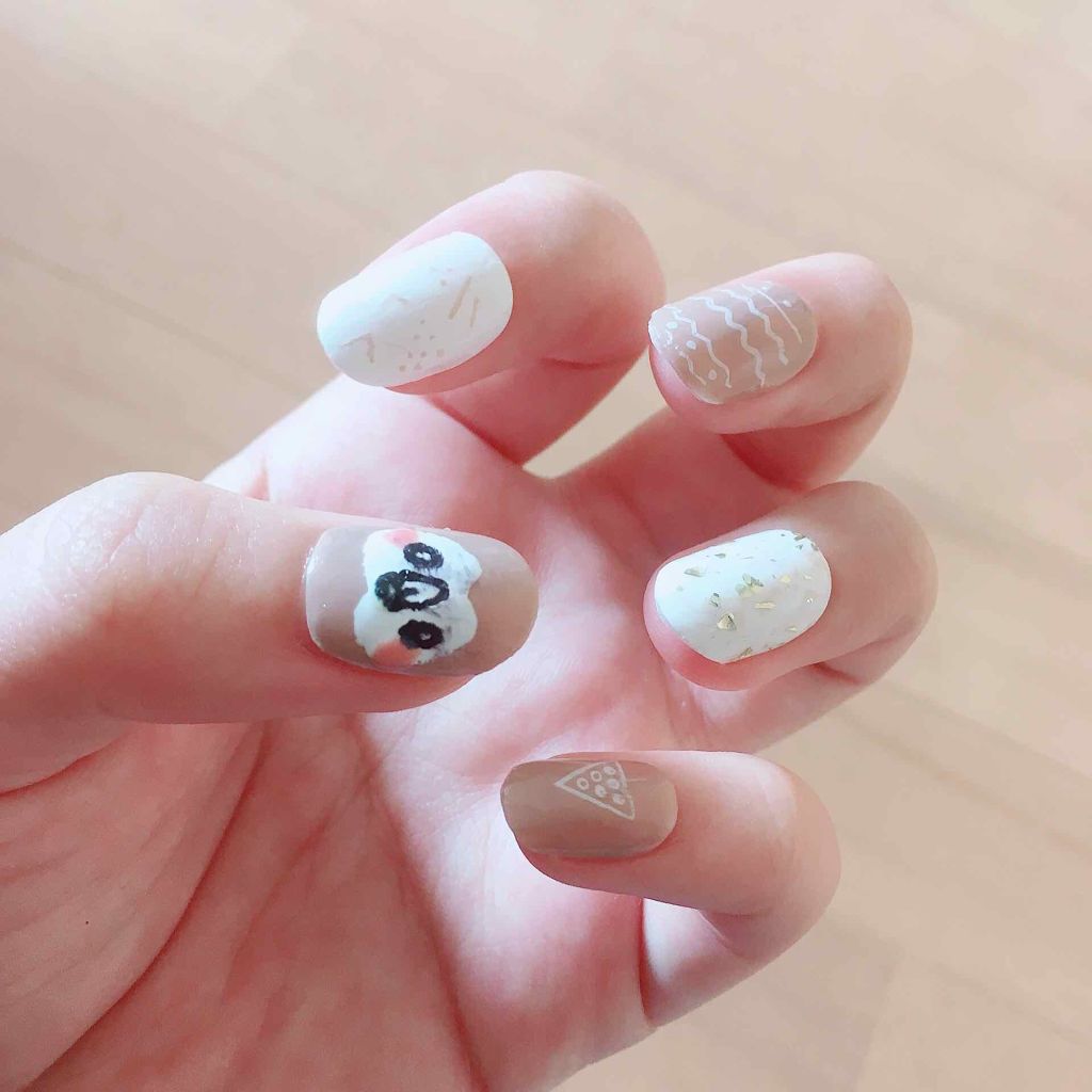 カラフルネイルズ/キャンメイク/マニキュアを使ったクチコミ(3枚目)