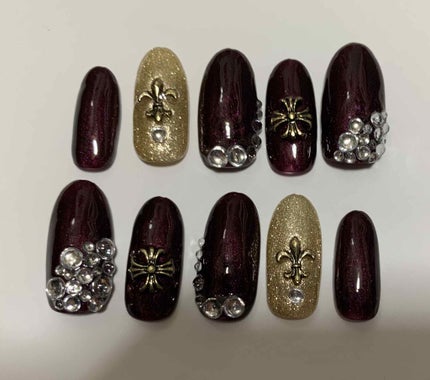 ジェルネイル(ライト対応)/セリア/ジェルネイルを使ったクチコミ(1枚目)