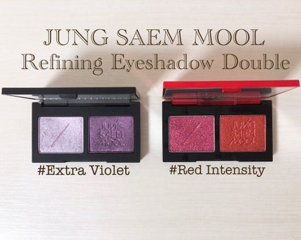 Refining Eyeshadow Double/JUNG SAEM MOOL/アイシャドウパレットを使ったクチコミ(1枚目)