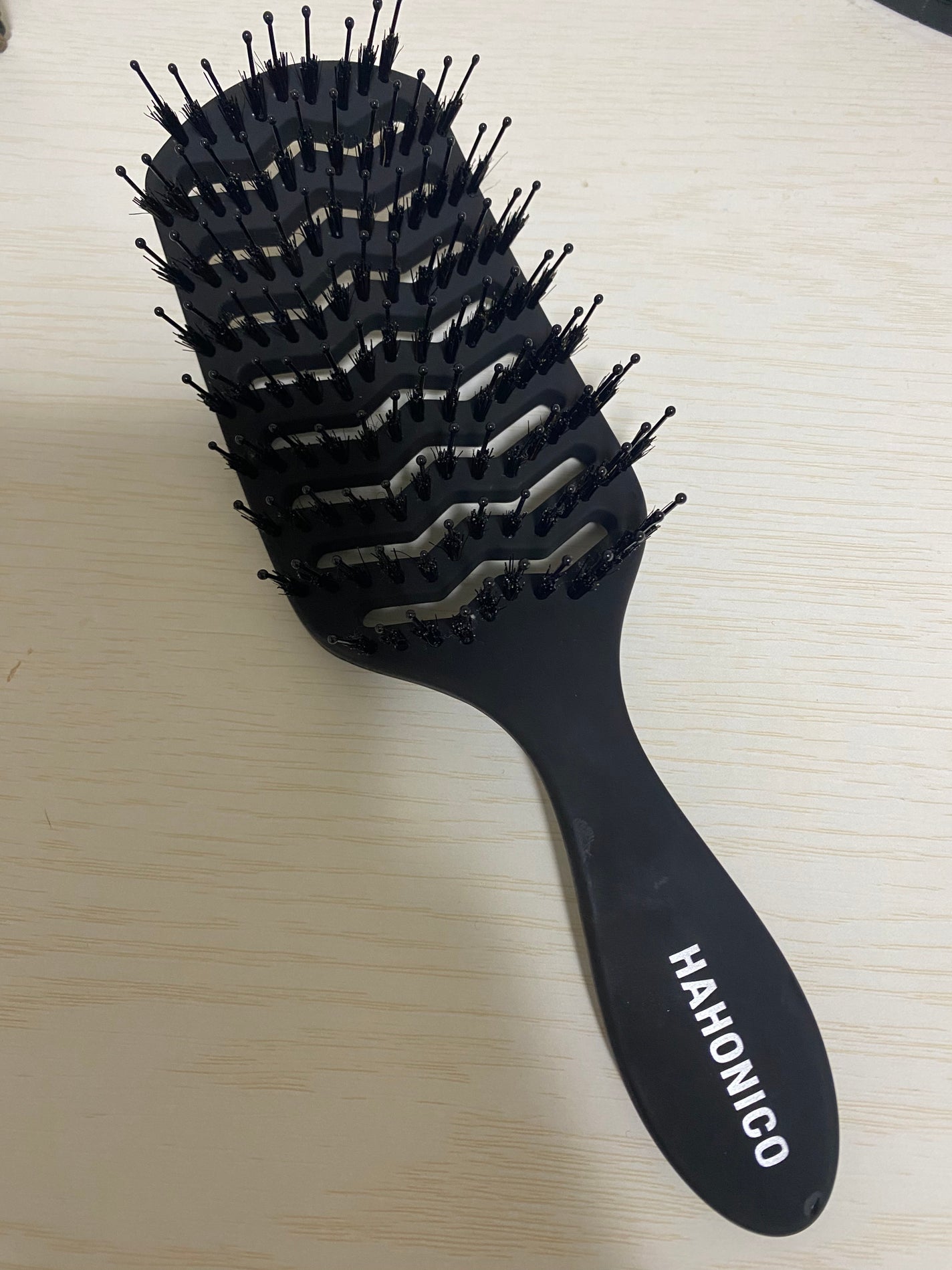 HAHONICO 美容師さんが考えた髪のためのブラシfor スカルプ/ハホニコハッピーライフ/ヘアブラシを使ったクチコミ(3枚目)