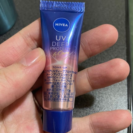 ニベアUV ディープ プロテクト&ケア トーンアップ エッセンス/ニベア/日焼け止めローションを使ったクチコミ(1枚目)