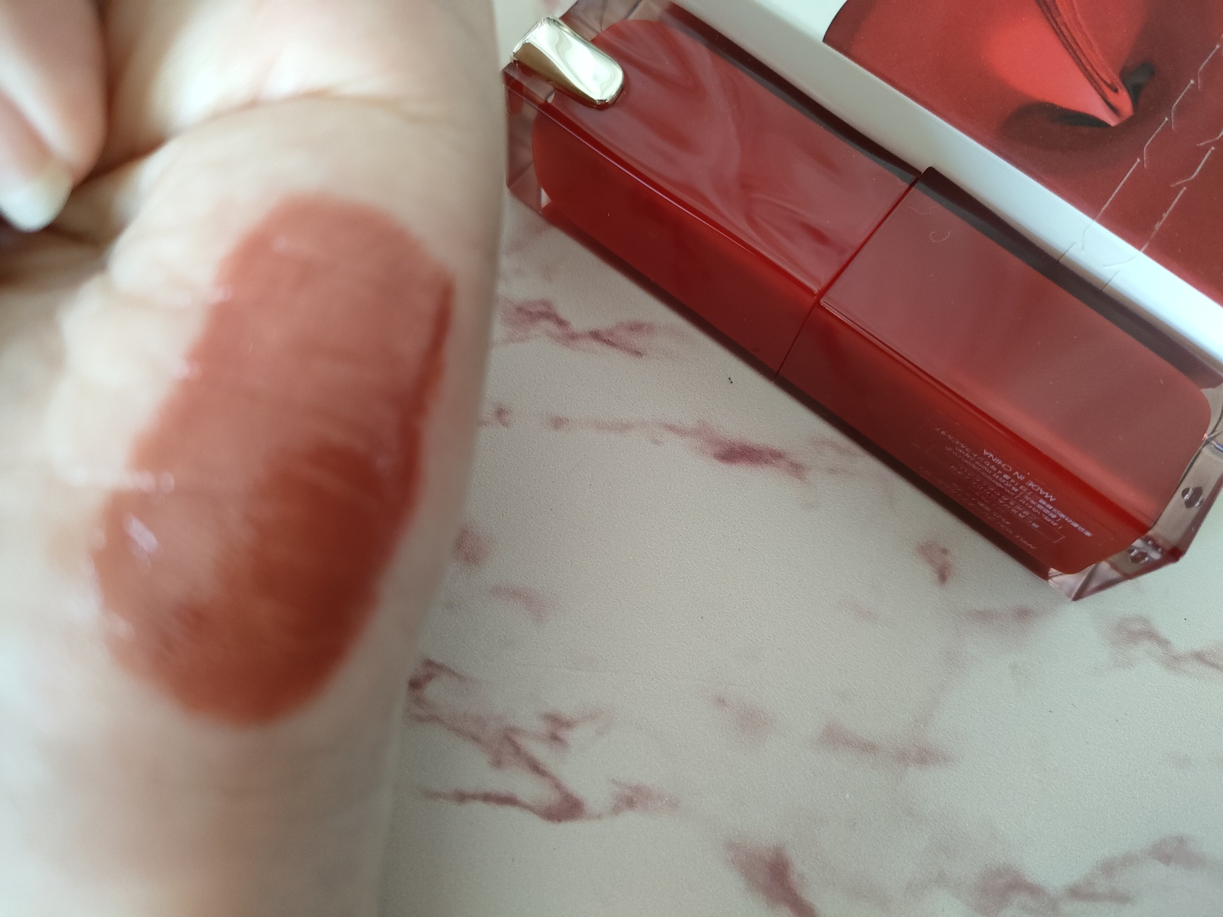 JUDYDOLL 果実茶ティントリップ/JUDYDOLL/リップティントを使ったクチコミ（3枚目）