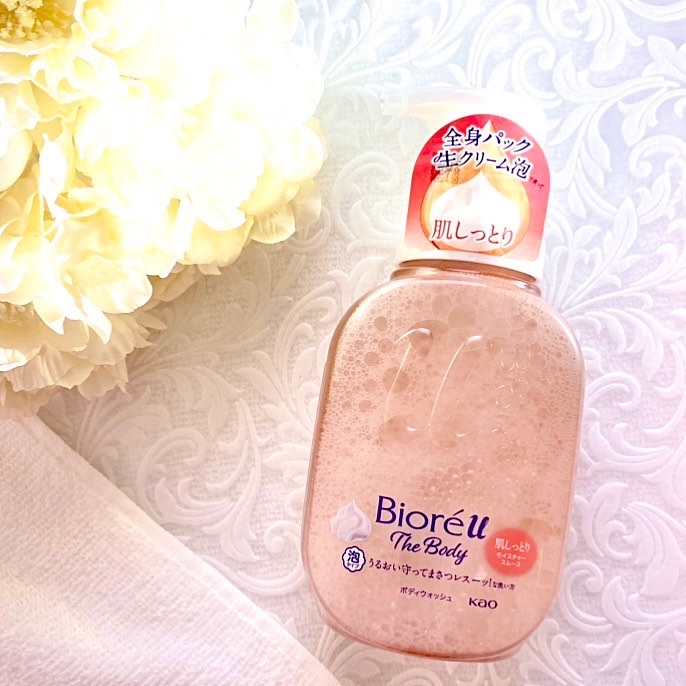 ビオレu ザ ボディ 泡タイプ モイスチャースムース/ビオレu/ボディソープを使ったクチコミ（2枚目）
