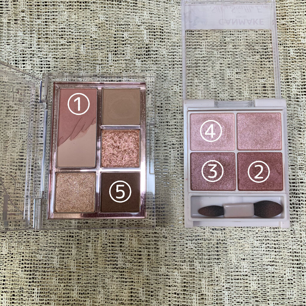 プロ アイパレット ミニ/CLIO/アイシャドウパレットを使ったクチコミ（2枚目）