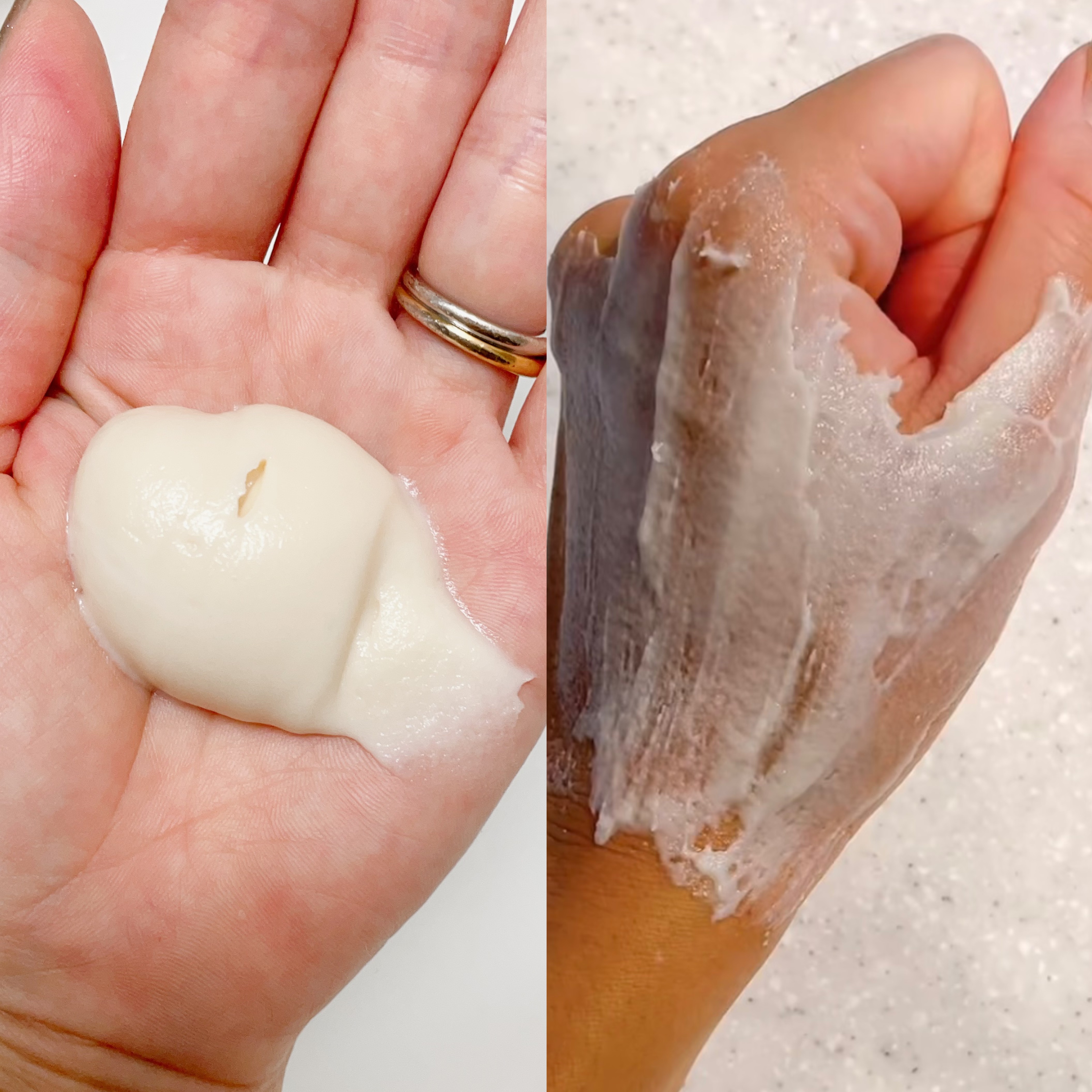 skinmarche WAOPLUS プラントベースミルクブースターマスク/ブレーンコスモス/洗い流すパック・マスクを使ったクチコミ（2枚目）