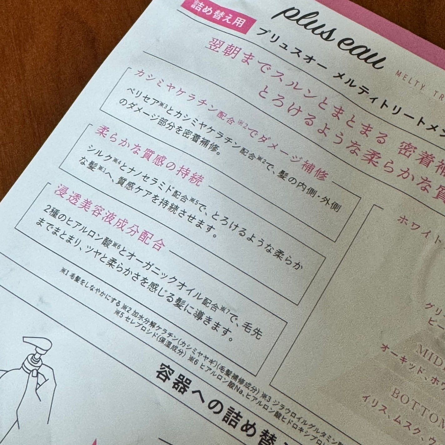 プリュスオー メルティシャンプー/メルティトリートメント/plus eau/市販シャンプーを使ったクチコミ(4枚目)