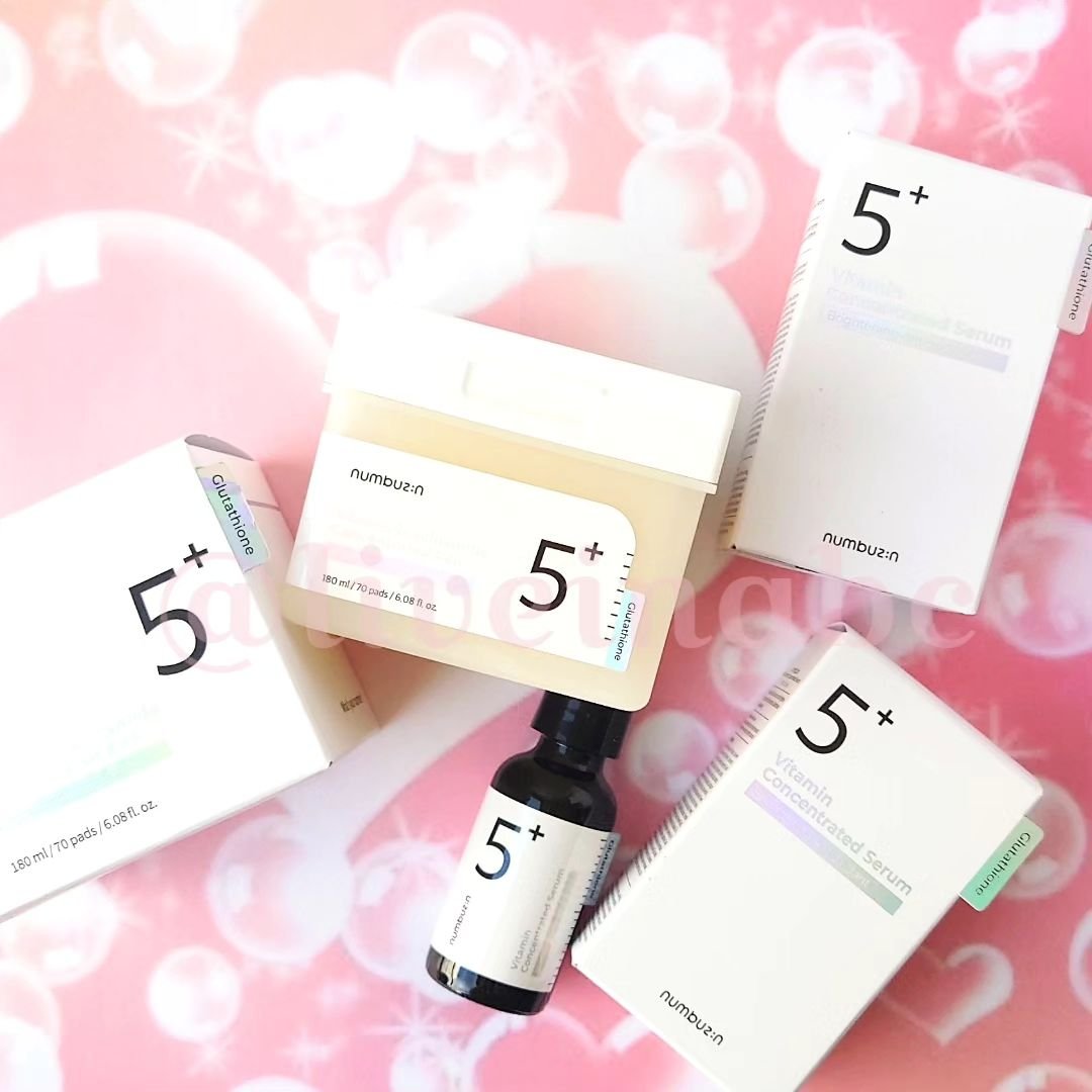5番 白玉グルタチオンＣ美容液/numbuzin/美容液を使ったクチコミ（1枚目）