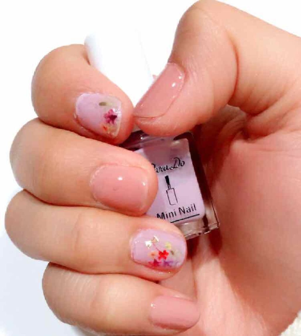 グロッシージェルトップコートN/パラドゥ/ジェルネイルを使ったクチコミ（2枚目）