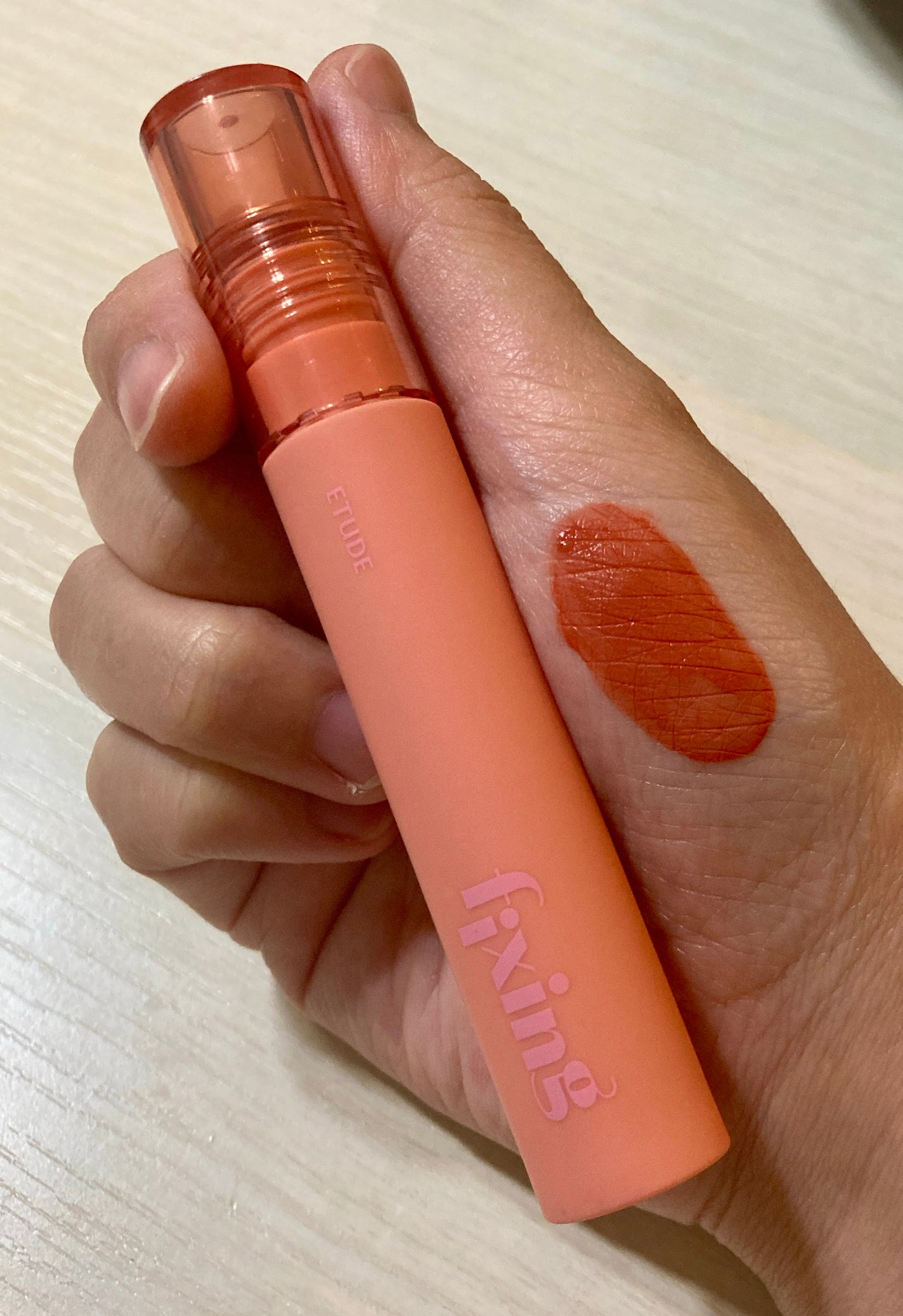 フィクシングティント/ETUDE/リップティントを使ったクチコミ(1枚目)