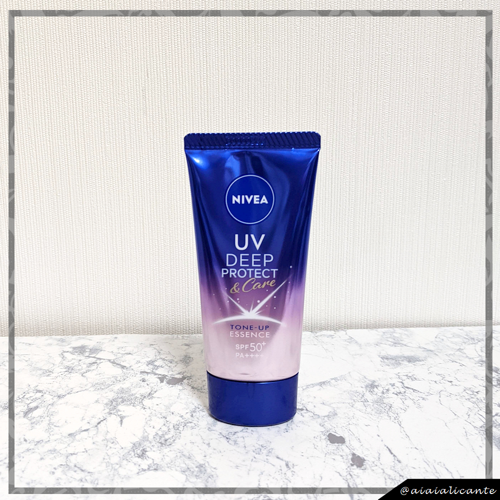 ニベアUV ディープ プロテクト＆ケア トーンアップ エッセンス/ニベア/日焼け止めローションを使ったクチコミ（2枚目）