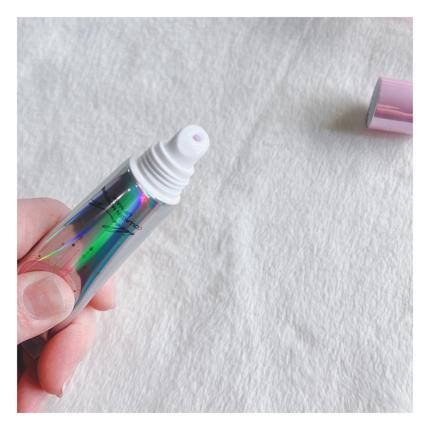 イリュン コラーゲンモイスチャーリップマスク/illuN/リップマスクを使ったクチコミ(3枚目)