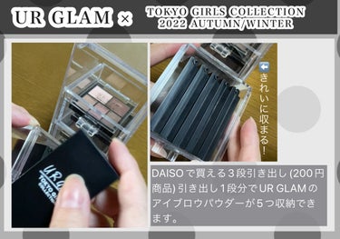 マルチアイパレットb (TOKYO GIRLS COLLECTION)/U R GLAM/アイシャドウパレットを使ったクチコミ（3枚目）