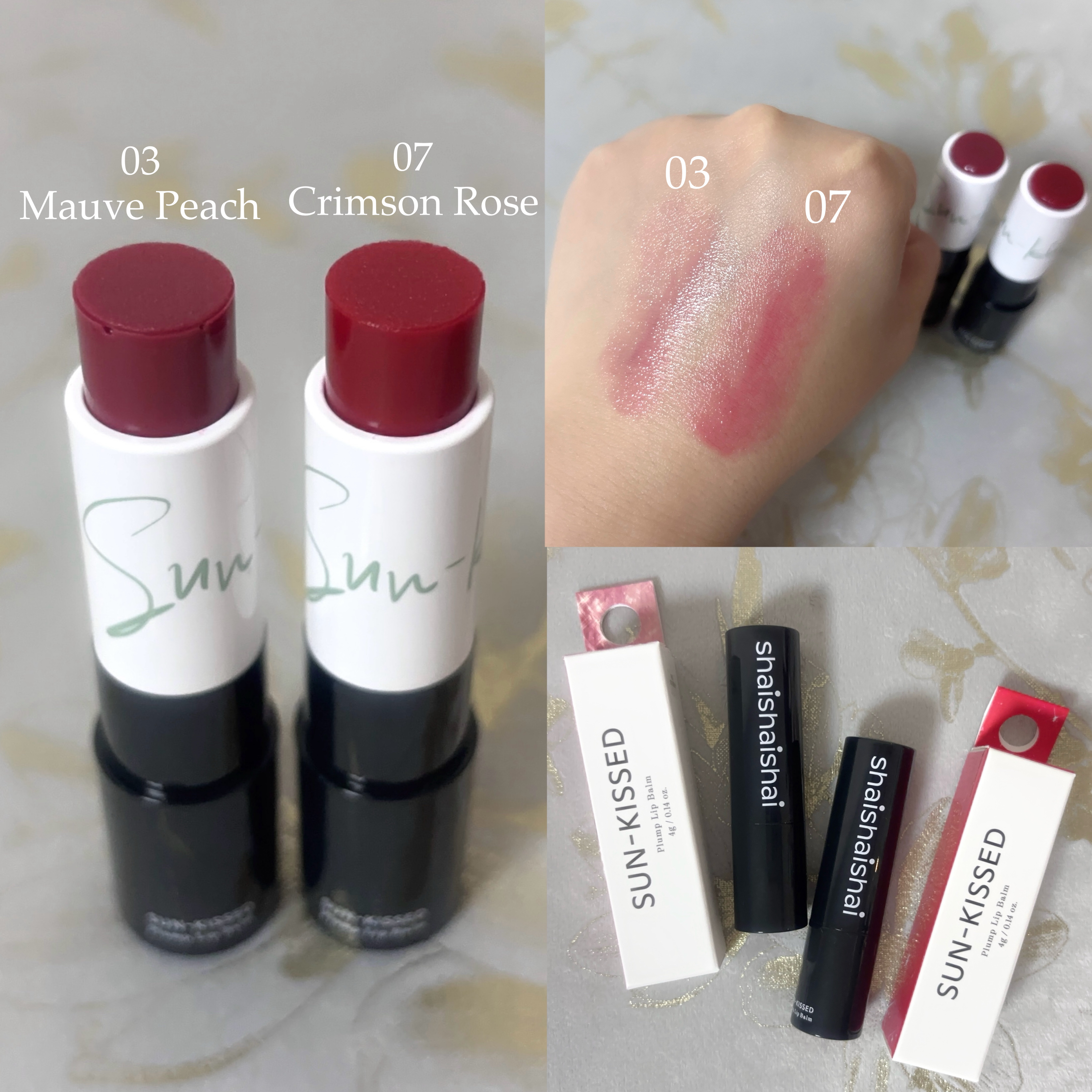 サンキスド プランプ リップバーム/shaishaishai/リップバームを使ったクチコミ（2枚目）