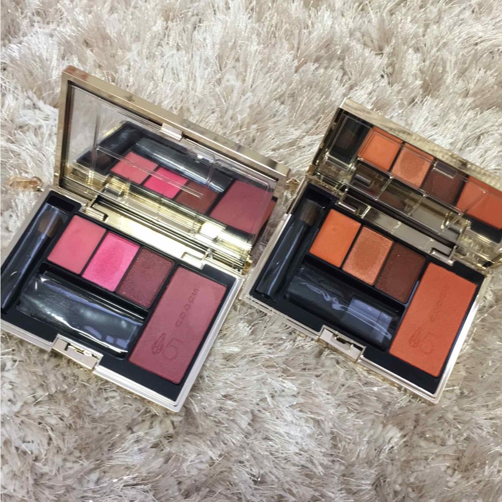 2018 15th アニバーサリー カラー コンパクト 101 灼熱朱-SHAKUNETSUSYU/SUQQU/アイシャドウパレットを使ったクチコミ（1枚目）