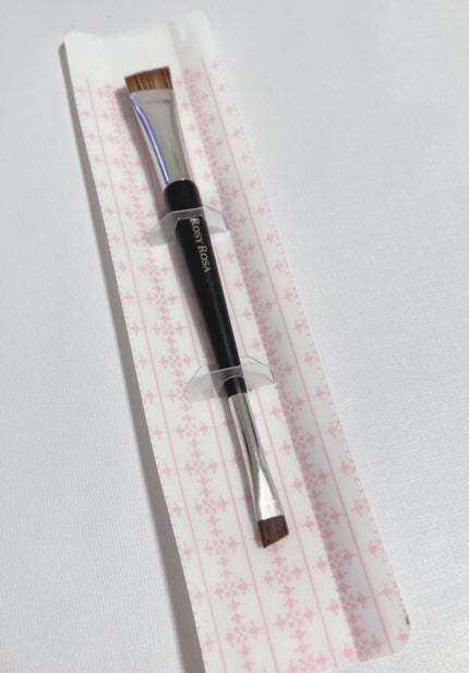 ダブルエンドアイブロウブラシ スマッジタイプ/ロージーローザ/メイクブラシを使ったクチコミ(4枚目)