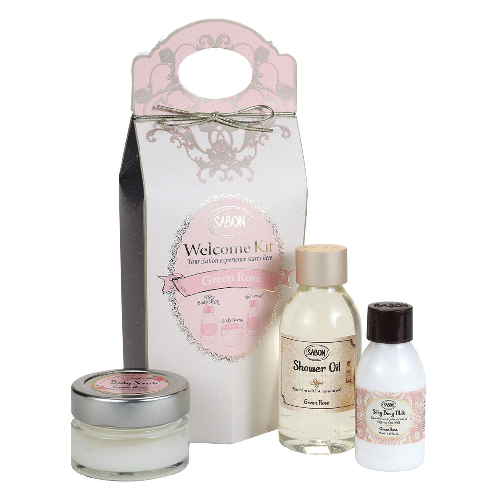SABON Welcome Kit デリケートジャスミン よろずやマルシェ本店 | サボン ウェルカムキット デリケート