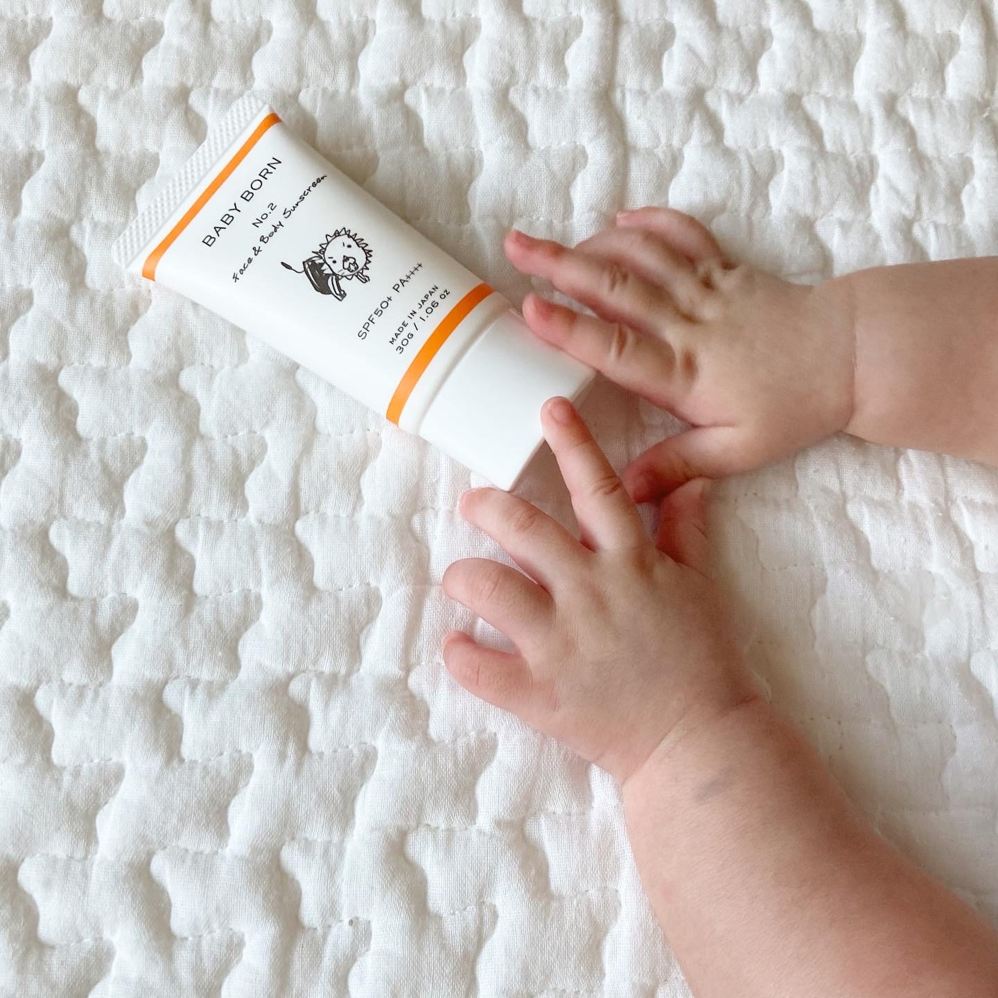 日焼け止め乳液/BABY BORN/日焼け止めミルクを使ったクチコミ（3枚目）