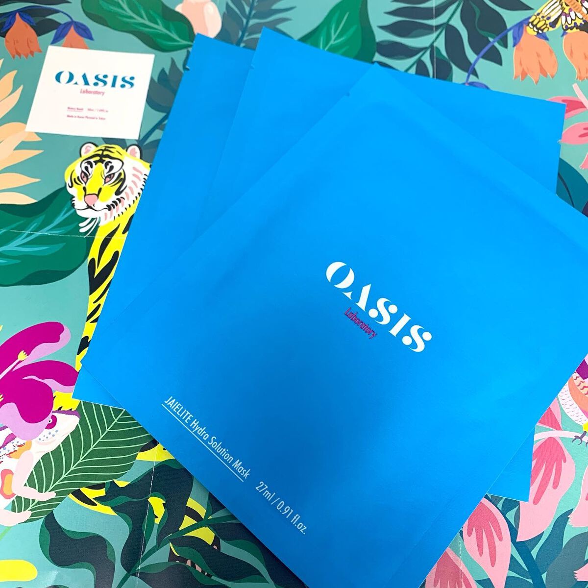 ジャイエライト ハイドラ ソリューション マスク/オアシス/シートマスク・パックを使ったクチコミ（1枚目）