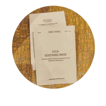 CICAスージングマスク/ONE THING/シートマスク・パックを使ったクチコミ(1枚目)