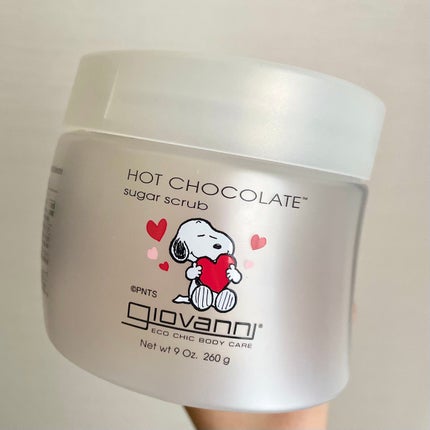 ジョヴァンニ シュガー ボディスクラブ ホットチョコレート/giovanni/ボディスクラブを使ったクチコミ(1枚目)