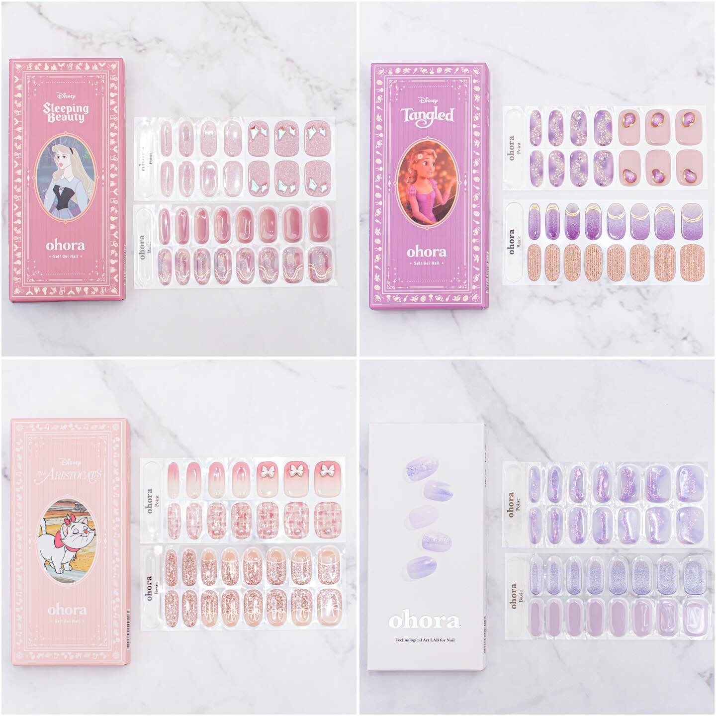 セミキュアジェルネイル（ハンド）/ohora/ネイルシールを使ったクチコミ（1枚目）