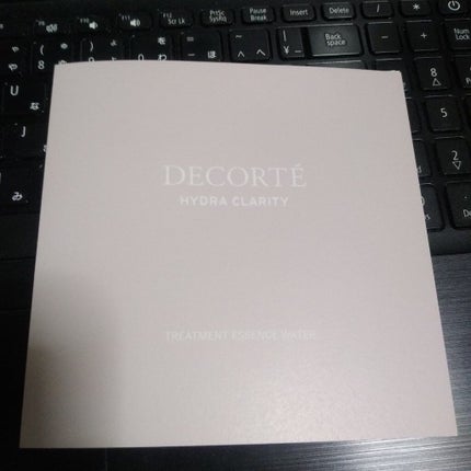 イドラクラリティ 薬用 トリートメント エッセンス ウォーター/DECORTÉ/化粧水を使ったクチコミ(1枚目)