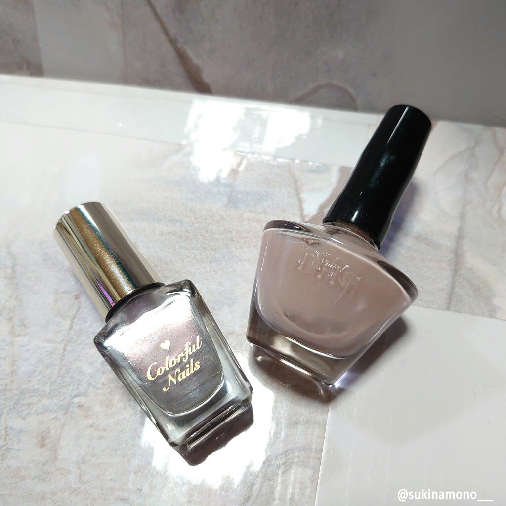 オールインワン クイックジェルエナメルEX/DHC/オールインワンネイルを使ったクチコミ（3枚目）