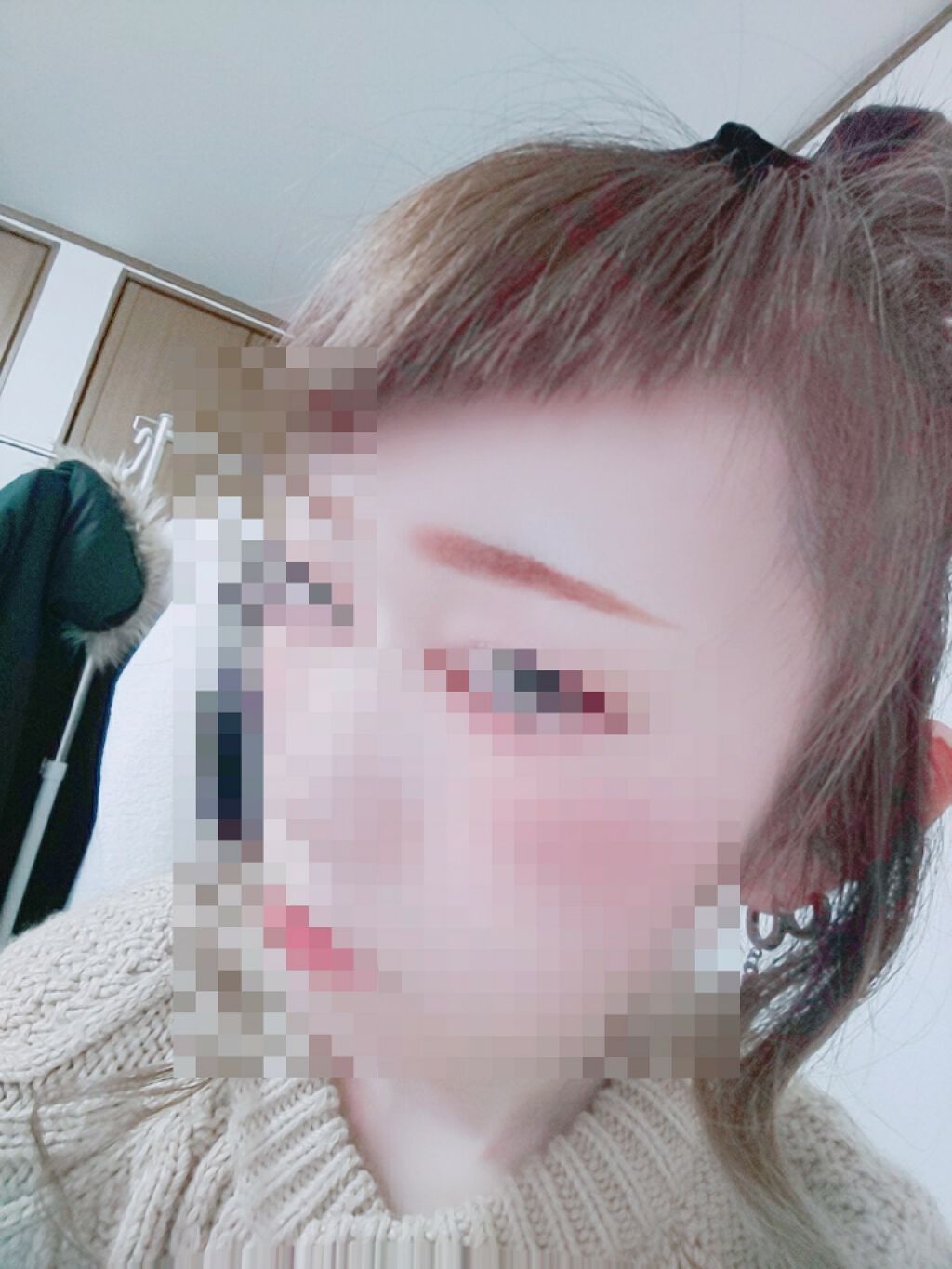 ファッションブロウ カラードラマ マスカラ/MAYBELLINE NEW YORK/眉マスカラを使ったクチコミ（2枚目）