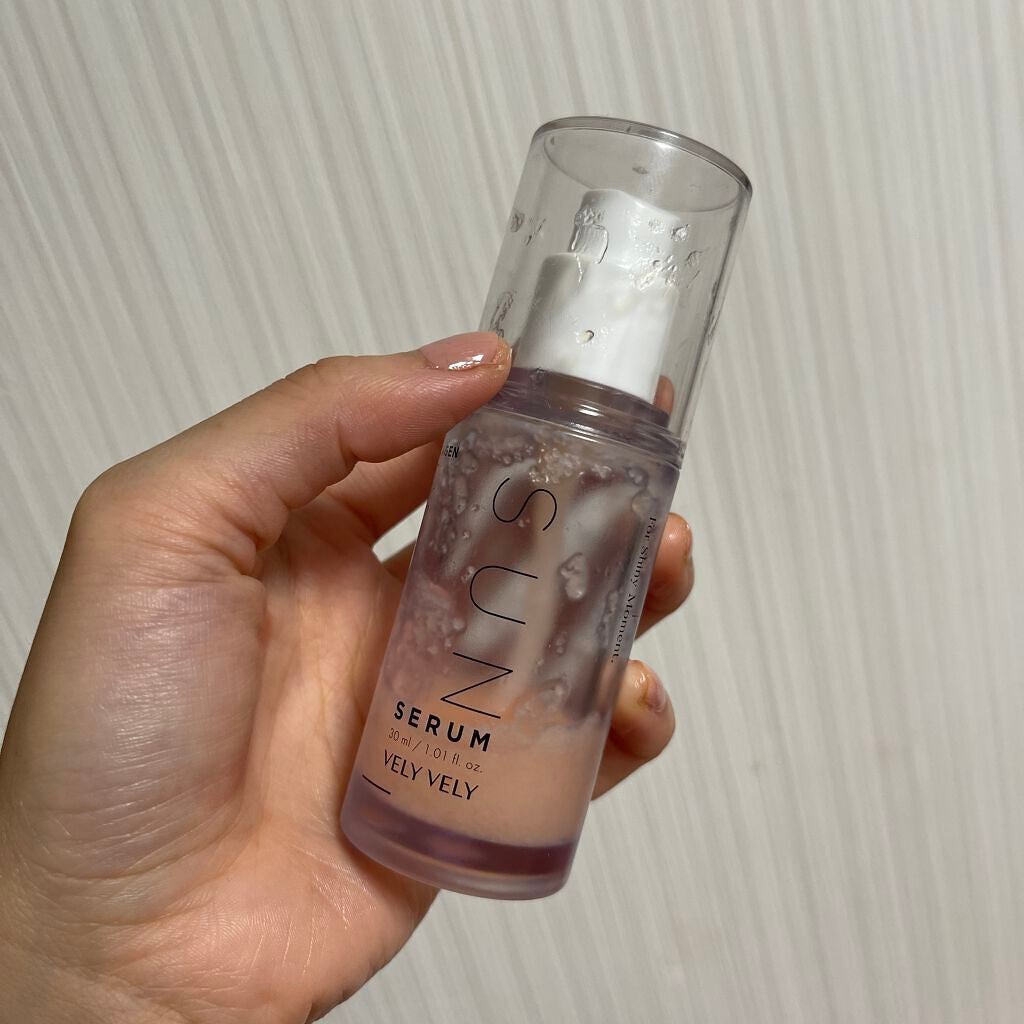 ハリケアコラーゲンサンセラム/VELY VELY/日焼け止めジェルを使ったクチコミ(1枚目)